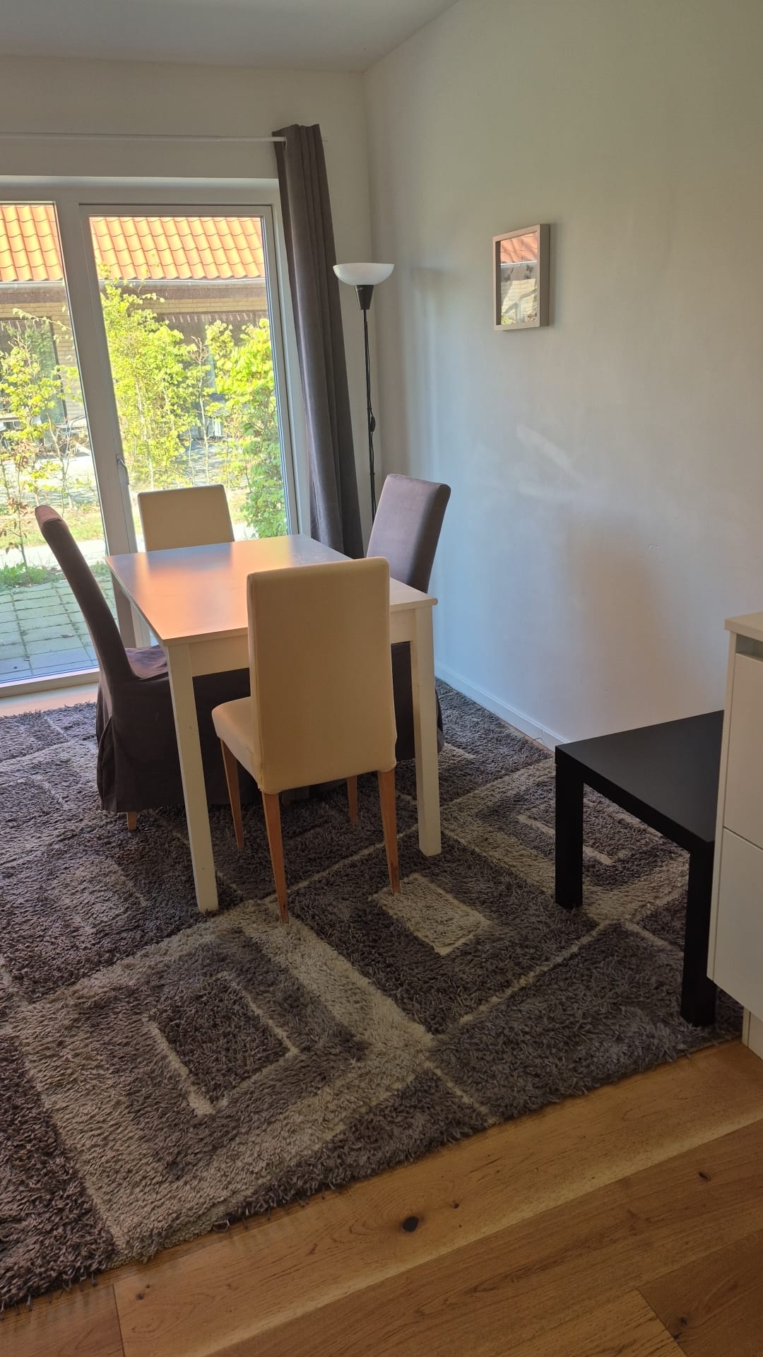 Living and dining area at Aasvej in Solroed